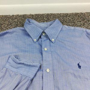 Ralph Lauren Blue Casual Button Down Shirt